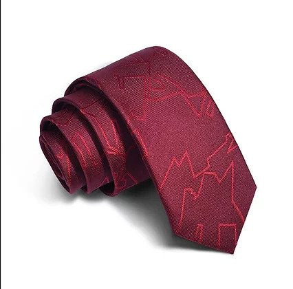 Men's high quality silk ties 6cm, multiple colours